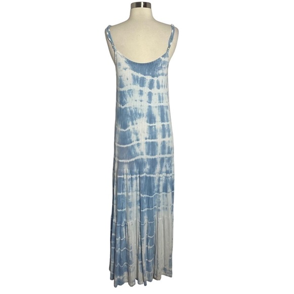 Anthropologie Opt blue tie dye maxi dress - Picture 7 of 8